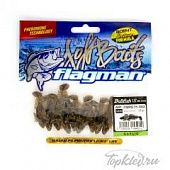 Мягкая приманка Flagman виброхвост Bullfish 1,5" green pumpkin 10pc garlic