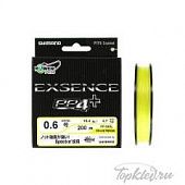 Шнур плетёный PE Shimano PP-S63L EXSENCE PP4+ 200m #0.6 4,7Kg