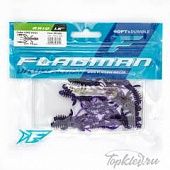 Мягкая приманка Flagman виброхвост Raid 1,6" #105 Violet