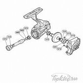 Запасная часть для катушки Shimano Bearing Set набор подшипников (PK0351)