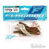 Мягкая приманка Flagman виброхвост TT-Grub 3.0'' #106 Lox