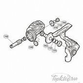 Запасная часть для катушки Shimano Gear Set набор шестеренок гл.пары (PK0361)