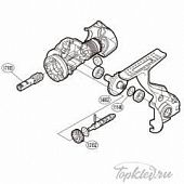 Запасная часть для катушки Shimano IDLE GEAR шестерня привода бесконечника (RD13152)