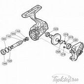 Запасная часть для катушки Shimano Bearing Set набор подшипников (PK0406)