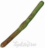 Приманка съедобная червь толстый Berkley Gulp! FAT FLOATING TROUT WORM 5CM GRASSHOPER (10шт)