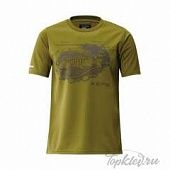 Футболка Shimano XEFO T-Shirts SH-296N (оливковый) XL