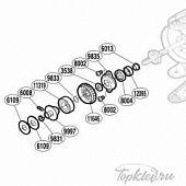 Подшипник штока Shimano Bearing Waterproof © (RD8004)