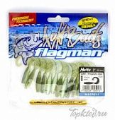 Мягкая приманка Flagman твистер Helix 2" pearly mint 12pc macrell