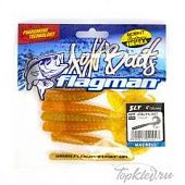 Мягкая приманка Flagman виброхвост Sly 4" honey green flake 6pc macrell