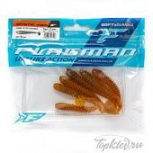 Мягкая приманка Flagman виброхвост Mystic Fish 3" #119 Caramel