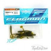 Мягкая приманка Flagman виброхвост Mystic Fish 2'' #120 Green Pumpkin