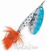 Блесна вращающаяся Abu Garcia ReFlex White 18g S/Blue Flash
