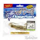Мягкая приманка Flagman твистер Moon 1" green phantom 20pc garlic