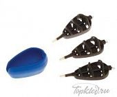 Набор кормушек Carp Pro Sensitive Method feeder L + пресс форма