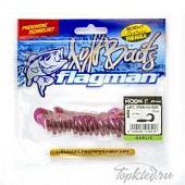 Мягкая приманка Flagman твистер Moon 1" UV lilac 20pc garlic