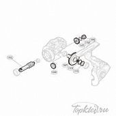 Запасная часть для катушки Shimano Gear Set набор шестеренок гл.пары (PK0395)