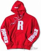 Свитер с капюшюшоном Rapala R Hoodie красный 49207-1 XL/XXL