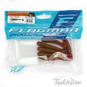 Мягкая приманка Flagman виброхвост Mystic Fish 3" #106 Lox