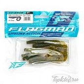 Мягкая приманка Flagman виброхвост TT-Grub 3.0'' #121 Watermelon