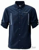 Рубашка Shimano AIRVENTI Fishing Shirts SH-099N (синий) S