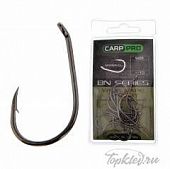 Крючки Carp Pro Black Nickel Wide Gape Trophy №4