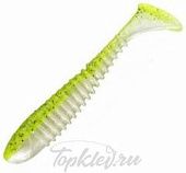 Приманка Berkley Flex Rib Shad 9cm (75шт) CHARTREUSE