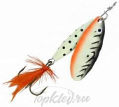 Блесна вращающаяся Abu Garcia ReFlex 18g UV-Glow Orange/Black