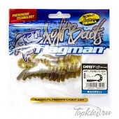 Мягкая приманка Flagman твистер Cheesy 1,5" green pumpkin 15pc macrell