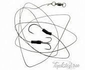 Готовая сомовая оснастка Flagman Cat Fish Rig Single & Trible Hooks 6/0