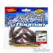 Мягкая приманка Flagman Crusher 3" UV lilac 8pc squid