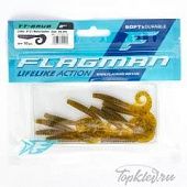 Мягкая приманка Flagman виброхвост TT-Grub 2.0'' #121 Watermelon