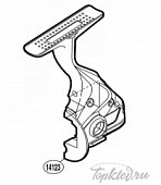Запасная часть для катушки Shimano Крышка корпуса с лапкой (RD14123)