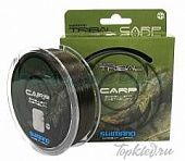 Леска Shimano Tribal Carp Line 300м Green Brown 0,30мм 9,25кг