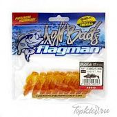 Мягкая приманка Flagman виброхвост Bullfish 1,5" honey red flake 10pc squid