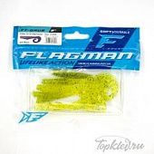 Мягкая приманка Flagman виброхвост TT-Grub 3.0'' #112 Chartreuse