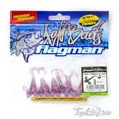 Мягкая приманка Flagman виброхвост Grasper 1,5" peony 10pc garlic