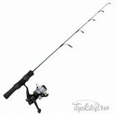 Зимняя удочка Rapala с катушкой и намотанной леской Sufix Ice Breaker Ice Combo 24" / 61cm IBR24SPM Medium