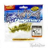 Мягкая приманка Flagman виброхвост Grasper 1,5" watermelon 10pc salmon