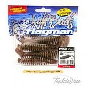 Мягкая приманка Flagman виброхвост Prime 4" UV lilac 5pc squid