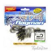 Мягкая приманка Flagman твистер Trident 1,5" silver phantom 15pc anis