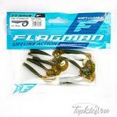 Мягкая приманка Flagman виброхвост TT-Grub 2.0'' #133 Motor Oil