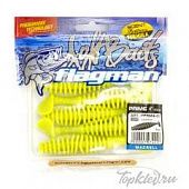 Мягкая приманка Flagman виброхвост Prime 4" chartreuse 5pc macrell