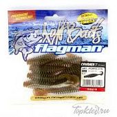 Мягкая приманка Flagman Crusher 3" UV motor oil 8pc squid