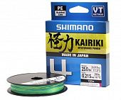 Шнур плетеный Shimano Kairiki 4 PE 150 м разноцветный 0.28 мм 26 кг