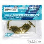 Мягкая приманка Flagman виброхвост Hitomi 1.6" #120 Green Pumpkin