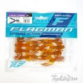 Мягкая приманка Flagman виброхвост Lucky Craw 2.0" #119 Caramel
