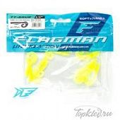 Мягкая приманка Flagman виброхвост TT-Grub 1.4'' #127 Lime Chartreuse