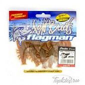 Мягкая приманка Flagman Dexter 3" UV motor oil 5pc squid