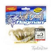 Мягкая приманка Flagman твистер Helix 2" green phantom 12pc squid