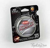 Шнур плетеный Berkley NanoFil Clear 125m 0.06mm